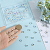 Transparent Electroplate Glass Beads Strands EGLA-SP0001-05B-3