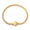 304 Stainless Steel Snake Chain Bracelets for Women BJEW-R010-01G-02-1