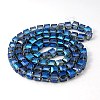 Electorplated Glass Beads EGLA-E006-3L-2