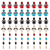 Synthetic Turquoise Pendants G-PH0036-02-1