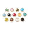 Natural & Synthetic Mixed Gemstone Pendants G-G012-09D-2