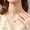 Alloy Enamel Pendants ENAM-BC0001-03-6