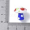 Handmade Lampwork Bumpy Beads LAMP-Q007-01E-3