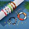 500Pcs 5 Styles Alloy Wavy Spacer Beads KK-SZ0006-31-5