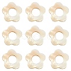 30Pcs Natural Freshwater Shell Beads Frames SHEL-CJ0001-27-3