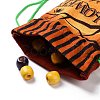 Halloween Cotton Cloth Storage Pouches ABAG-A005-01B-4