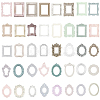 4 Sets 4 Styles Cassia Paper AJEW-SP0002-54-1