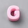 Acrylic European Beads OACR-WH0050-09G-1