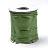 Braided Korean Waxed Polyester Cords YC-T002-0.8mm-124-1