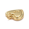 Rack Plating Golden Brass Pendants KK-E260-01G-J-3
