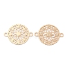 Long-Lasting Plated Brass Connector Charms KK-K336-18KCG-1
