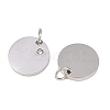 316 Surgical Stainless Steel Pendants STAS-K178-06P-2