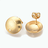 304 Stainless Steel Stud Earring Findings STAS-Q223-05-2