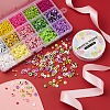 Glass Seed & Polymer Clay & Evil Eye Beads Kit for DIY Bracelet Making DIY-YW0004-63-6