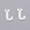 201 Stainless Steel Charms STAS-L232-007J-1