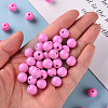 Opaque Acrylic Beads MACR-S370-C10mm-A02-5
