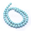 Natural Howlite Beads Strands X-TURQ-G148-07-8mm-2