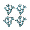 Synthetic Turquoise Pendants FIND-C068-20AS-1