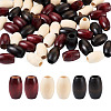 60Pcs 3 Colors Wooden Beads WOOD-CD0001-12-2