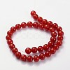 Natural Carnelian Beads Strands X-GSR10MM060-1-3