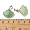 Natural Green Aventurine Pendants G-Z067-05P-06-4
