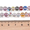 Electroplated Synthetic Moonstone Beads Strands G-C131-A01-01-4