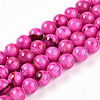 Natural Persian Jade Beads Strands G-A255-A02-01C-4