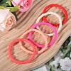Polymer Clay Heishi Surfer Stretch Bracelets Set BJEW-SW00125-3