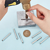 12Pcs Stainless Steel Pendants STAS-BC0003-70-3