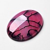 Natural Dragon Veins Agate Cabochons X-G-F296-03-30x40mm-2