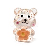 Transparent Resin Little Bear Ornament RESI-S015-01A-1