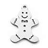 Non-Tarnish 201 Stainless Steel Pendants STAS-E157-02P-2