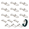 12 Sets Alloy Shackle Clasps FIND-UN0010-30-1