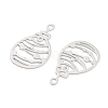 Long-Lasting Plated Brass Pendants KK-K336-56P-2
