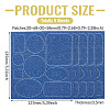 5 Sheets Denim Self-adhesive Patches PATC-TA0001-61C-4