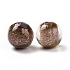 Handmade Gold Sand Lampwork Beads LAMP-C004-02B-2