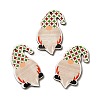 Christmas Single Face Printed Wood Big Pendants WOOD-H102-01I-1
