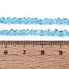 Transparent Glass Beads Strands GLAA-N018-3mm-16-2