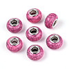 Imitation Turquoise Style Resin European Beads OPDL-Q132-07-2