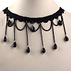 Gothic Style Vintage Lace Choker Necklaces X-NJEW-Q291-31-1