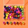 80Pcs 8 Colors Synthetic Turquoise Beads TURQ-FS0001-08-7