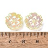 Plating Opaque Acrylic Beads AC-CBA99FE-03-H-3