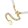 ABS Plastic Imitation Pearl Beaded Necklaces NJEW-JN04859-02-5