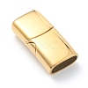 Ion Plating(IP) 316 Surgical Stainless Steel Magnetic Clasps with Glue-in Ends STAS-G241-14B-G-1