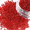 11/0 Grade A Transparent Glass Seed Beads X-SEED-Q007-F37-1