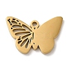 Ion Plating(IP) 304 Stainless Steel Pendants STAS-K270-04G-1
