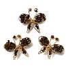 Butterfly Natural Tiger Eye Brooch G-A278-02G-02-1