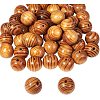 Round Wood Beads WOOD-PH0008-55B-1