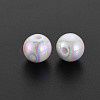 Opaque Acrylic Beads MACR-S370-D10mm-01-3