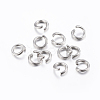 Tarnish Resistant 304 Stainless Steel Open Jump Rings X-STAS-H437-5x0.5mm-1
